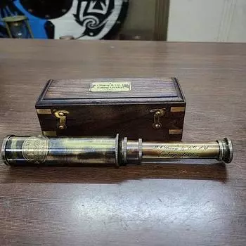 Латунный функциональный телескоп Ottway со специальными линзами в подарок для него 27,94 см