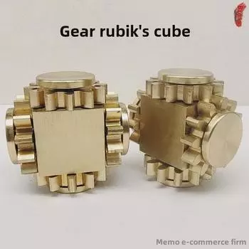 Латунный гироскоп на кончике пальца Magic Cube: Игрушка для снятия стресса для школьников и взрослых 2.2cm Length, 3.2cm Width, ~83.4g