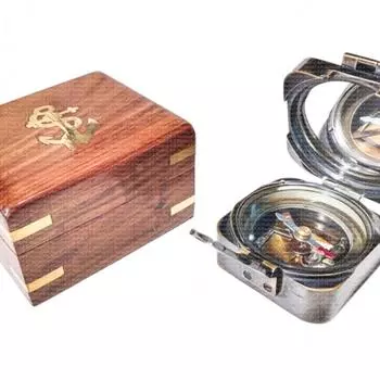 Латунный компас Brunton Kelvin & Hughes Подарки на годовщину для мужчин и женщин, Подарок на день рождения для папы, для него и для нее, Подарок для жениха, Рождественский декор