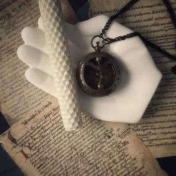 Латунный компас Sundail Функциональный 5,08 см