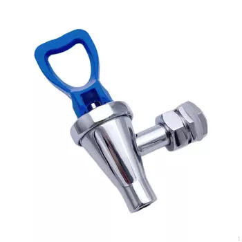 Латунный кран для розлива напитков и холодных напитков синий