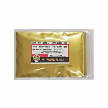 Латунный порошок золото 100 г Маленький размер Синее золото Синяя основа (Западный порошок) ХРД-170Н