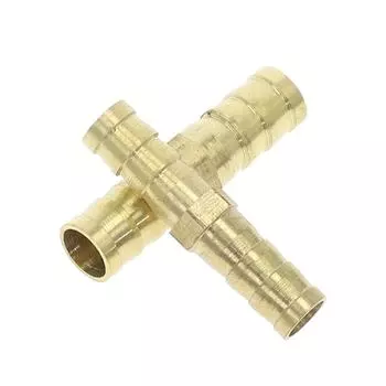 Латунный прямой фитинг для шланга с одинаковым штуцером 4 мм, 5 мм, 6 мм, 8 мм, 10 мм, 12 мм, 16 мм, 19 мм, 25 мм, газовый медный штуцер, соединительный адаптер