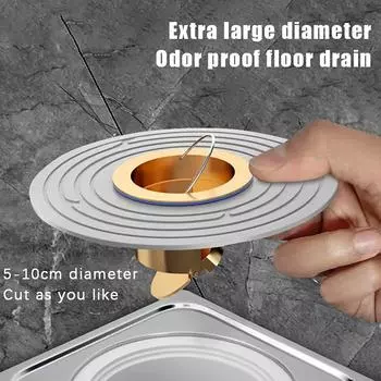 Латунный сливной сердечник для пола, быстрый слив, защита от запахов и насекомых, сливной фильтр для раковины, предохранитель обратного потока для душа, заглушка для фильтра
