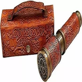 Латунный телескоп Старинный латунный телескоп Винтаж