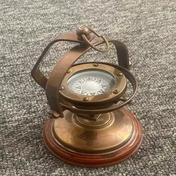 Латунный теодолит, 14 см, компас, транзитный телескоп, подарок