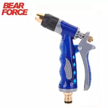 Латунный водяной пистолет, регулируемая насадка для воды, пистолет для мойки автомобиля, автоматическая очистка, садовый шланг, водяной пистолет, орошение растений, цветов