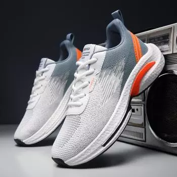 LATV Casual Dress Sneakers For Men New Soft Sports Shoes Comfort Breathable Tennis Shoes Outdoor Light Mesh Walking Shoes 39