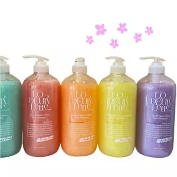 Lauderette Biotin Burnt Vanilla Mildly Acidic Perfume Shampoo The Ylang Breeze Grace Musk Fragrance, Powdery Breeze Fragrance, 1 Piece, 1L