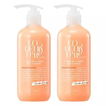 Lauderette Color Fit Burnt Vanilla Hair Treatment 1000ml 2pcs, 1L