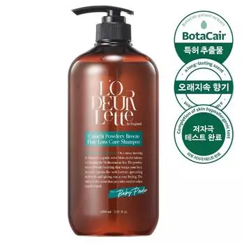 Lauderette Scalp Care Гипоаллергенный функциональный парфюмированный шампунь для облегчения симптомов выпадения волос 1000 мл Grace Musk, 1 шт., 1 л