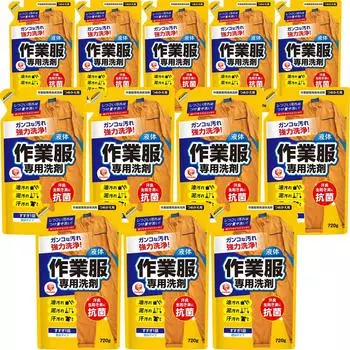 Laundry Club Work Wear Commercial Laundry Detergent Стиральный порошок для работы 720 г x 12 Стиральный порошок для рабочей одежды Commercial Use для удаления сложных пятен и масел