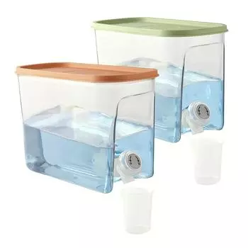 Диспенсер для стирального порошка, дозатор для жидкого стирального порошка для хранения в прачечной, с чашкой с высоким расходом зелёный