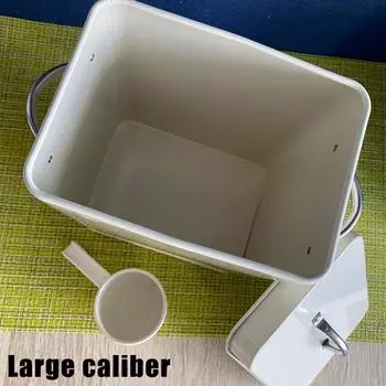 Laundry Detergent Storage Box with Measuring Cup Snack Container Grain Storage Case 3KG Washing Powder Barrel Household зелёный