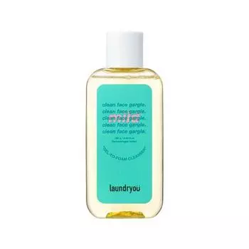 Laundryu Clean Face Gargle Gel-to-Foam Cleanser Mild, Корейское очищающее средство