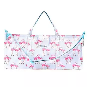 LAURA ASHLEY Pianica Case Girls Keyboard Harmonica Case Shoulder with Shoulder Strap Keyboard Harmonica Bag Pianica Bag Pretty Flamingo N4339100