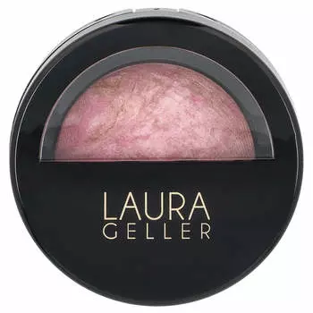 Laura Geller, Baked Blush-N-Brightening, Marbleize Blusher, 0018032B Pink Buttercream, 4.5g (0.16oz)
