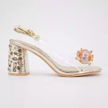 LAURA VITA женские босоножки на каблуке marlen02 золотистого цвета 35/41 36 золотой