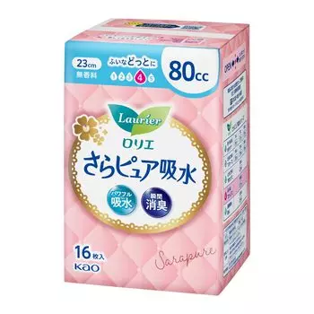 Laurier Sarapure Soft Type 80cc 16 pieces 16 pieces (x1)