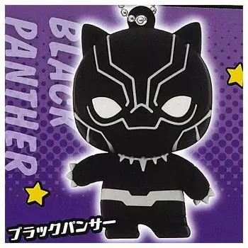 Lava Marvel Avengers Black Gacha Gacha Capsule Toy Fig.. [3. Пантера] (один предмет)