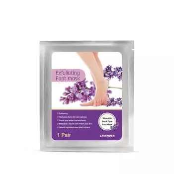 Lavender Foot Care Patch Moisturizing Exfoliating Calloused Foot Patch 10ML One Size белый
