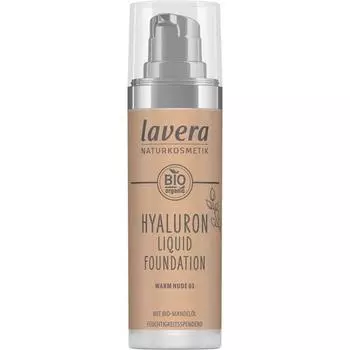 Lavera Гиалуроновая жидкая тональная основа Warm Nude 03, 30 мл