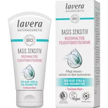 Lavera Lavera Basis Sensitive Насыщенный увлажняющий крем 50 мл