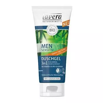 Lavera Men Sensitive Shower Gel 3 in 1 200 ml