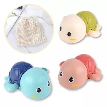 Law&J KC certified same-day shipping swimming turtle trio infant bath play water play toy, Korean Bath Toys