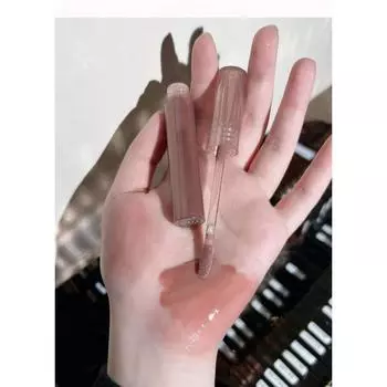 Лава Шоколадный Блеск Для Губ Увлажняющий Увлажняющий Зуб Глазурь Для Губ Зеркальный Прозрачный Стеклянный Блеск Для Губ