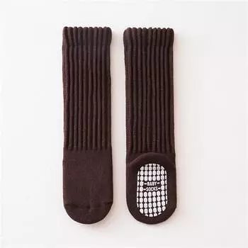 Lawadka Новорожденный Малыш Девочка Мальчик Носки Зимние Толстые Теплые Детские Гольфы до Колена Длинные Носки для Девочек Мальчиков Мягкие Носки для Малышей Противоскользящие 0-4 года 0-2Years(M)