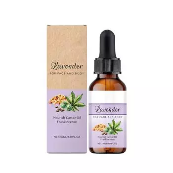 Лавандовое питательное масло для тела увлажняющее массажное масло успокаивающее мышцы деликатные поры натуральное сывороточное масло ароматерапия 50 мл One Size фиолетовый