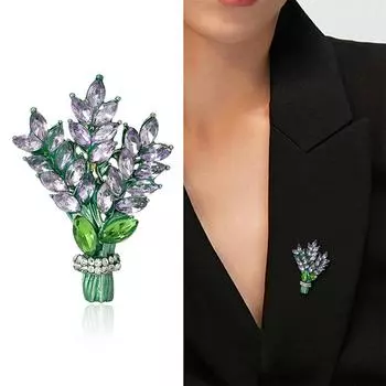 Лавандовые броши, булавки, женская одежда, свадебные украшения, аксессуары для вечеринок, подарки