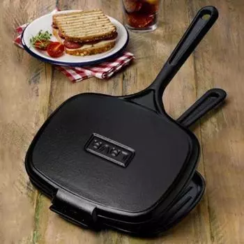 Лавовый чугунный тостер 18x26 см