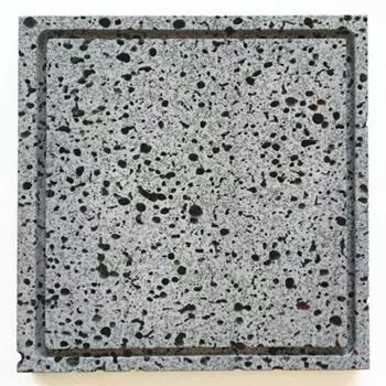 Лавовый камень пластина для удаления масла магма резки бездымный настольный барбекю тип B якинику, стейк, см, паз, специальный, кемпинг, полезный, лава,