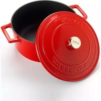 Лавовый круглый горшок 22 см