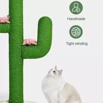 Лазалки для кошек, прочность на разрыв, кошачья доска, дерево, многослойная износостойкая игрушка для кошек, товары для животных, принадлежности 80X37X37CM зелёный
