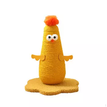 Лазалки для кошек с когтеточкой для котят yellow S