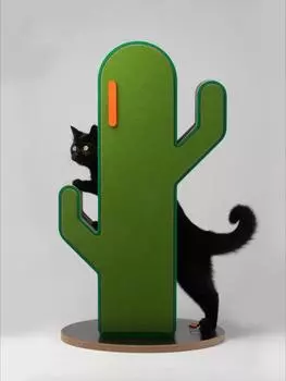 Лазалки для кошек в форме кактуса, износостойкие, царапающие, вертикальные, прочные, прочные, игрушки для кошек, товары для животных, принадлежности зелёный