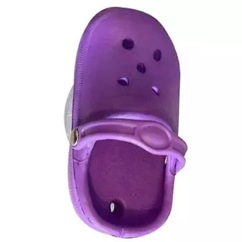 Lazenda Cute цветная подставка для смартфона в форме тапочек, фиолетовая, 1 шт.