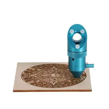 Лазерная головка Co2 15 18 мм 50,8 мм Лазерные головки Алюминиевый сплав Прочный резак Линза Гравировальный станок Область Ручная работа синий