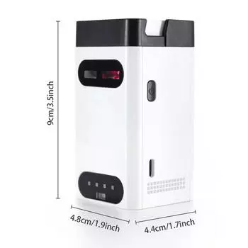 Лазерная клавиатура Мини Виртуальная клавиатура Беспроводная BT Connect Подходит для Телефона Планшета Ноутбука Планшета белый/зелёный