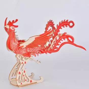 Лазерная резка DIY 3D деревянная головоломка деревообработка сборочный комплект головоломка игрушка сборочный комплект модель образовательная игрушка