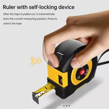 Лазерная рулетка 196 футов Лазерное измерение и 5 метров Ручное измерение Поддержка цифровой рулетки 60