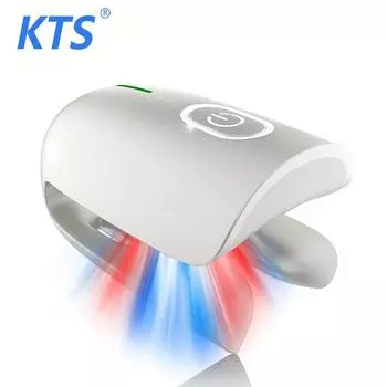 Лазерное устройство для чистки ногтей KTS, 1 шт., для домашнего использования, для мужчин и женщин, подарок серый