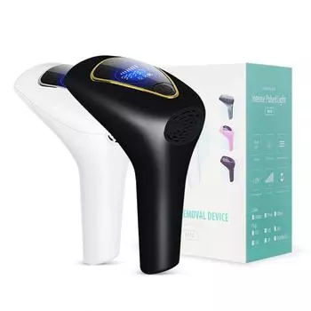 Лазерный эпилятор с вспышкой, IPL импульсный свет, депилятор с ЖК-дисплеем, 8 уровней для женщин, безболезненное удаление волос в бикини US Plug