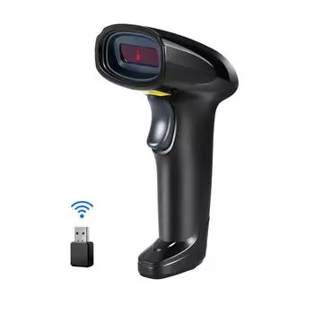 Лазерный беспроводной сканирующий пистолет Одномерный двумерный код Bluetooth-сканирующий пистолет Проводной ручной сканер штрих-кода Supermarket Express 2D Wired