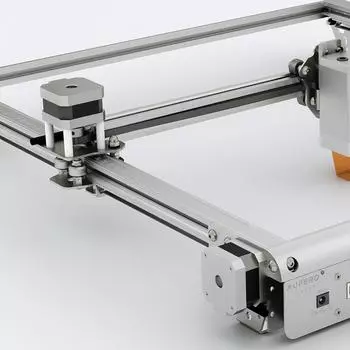 Лазерный гравер Aufero Laser 2 с мощностью лазера LU2-10A 10 Вт, площадь гравировки 390 x 390 мм, 32 бита AU Plug