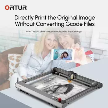 Лазерный гравер Ortur Laser Master 3, 10 Вт, лазерный модуль для гравировки, быстрая скорость, площадь гравировки 400x400 мм AU Plug