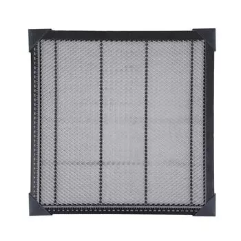 Лазерный гравер, сотовый рабочий стол, цельнометаллическая конструкция, алюминиевая панельная платформа 400 x чёрный